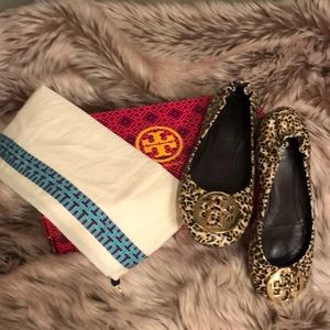 Tory Burch Caroline 2 - Leopard flats